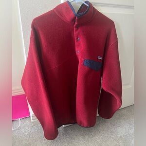 Patagonia Men’s Lightweight Synchilla Snap-T Fleece Pullover, medium